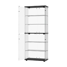 Kieran 4 Door Glass Display Cabinet with LED